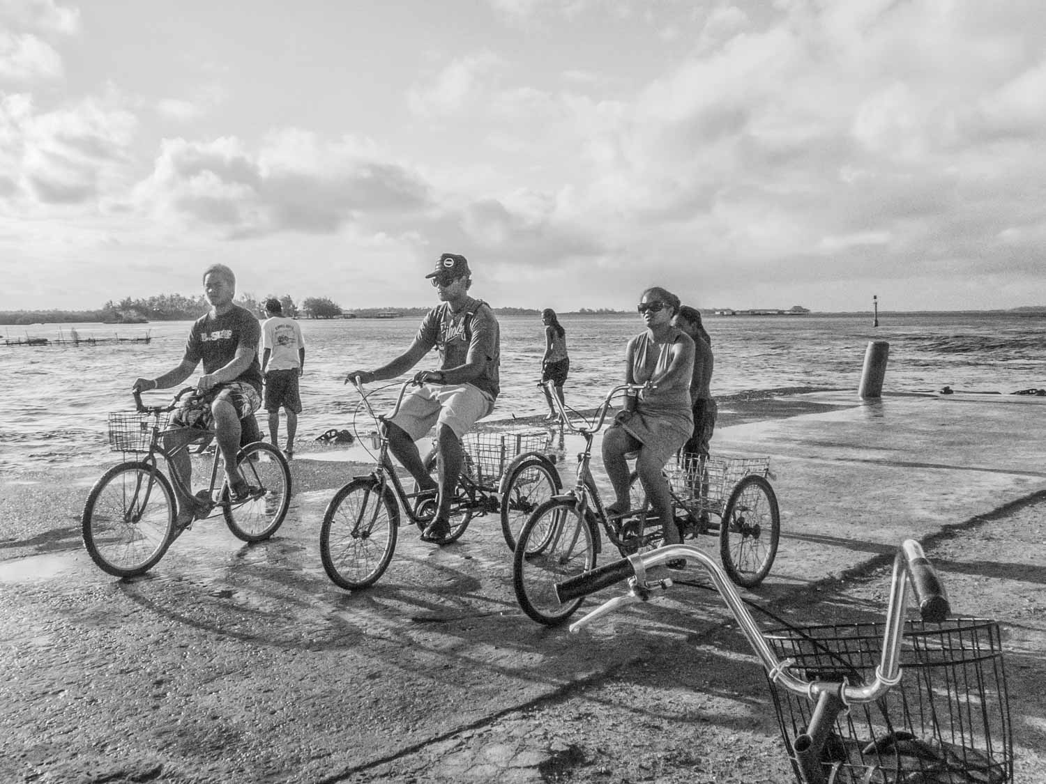 Jugendliche auf Manihi