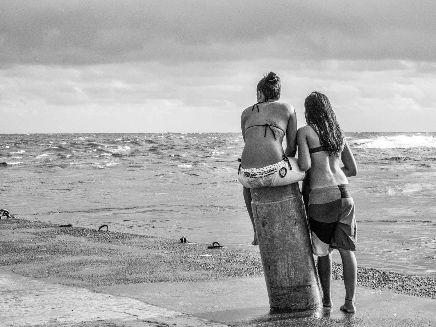 Jugendliche auf Manihi